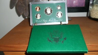  1998 UNITED STATES MINT PROOF 5 COIN SET--NEW-WITH PAPERWORK - Image 1 of 4
