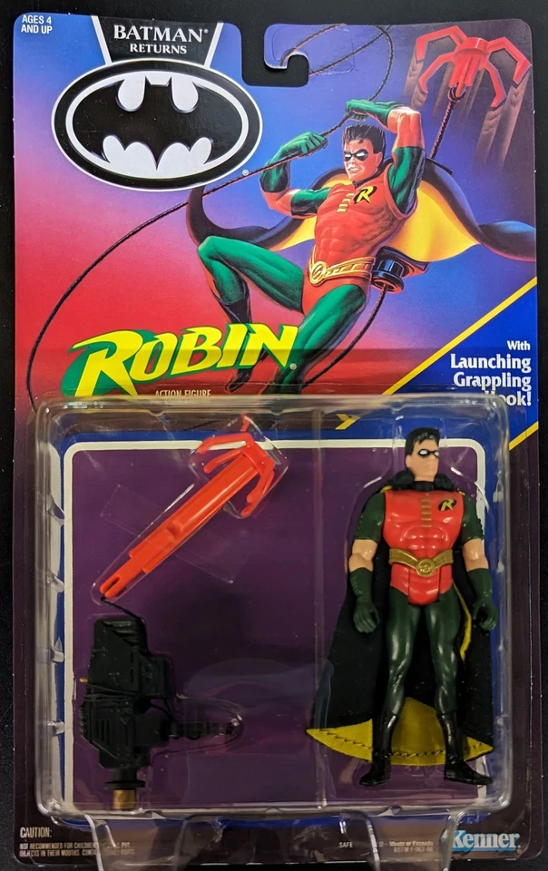 Batman Returns Series 1 Robin Vintage Action Figure 1991 Kenner Seltene