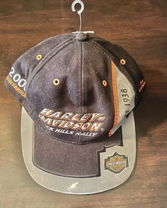 RARE 2000 Harley Davidson Sturgis Black Hills Rally Hat 60th Annual New With Tag - Picture 1 of 13