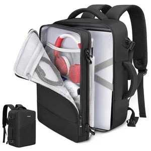 Carrying Bag Backpack Fit for PS5/PS5 Pro, Protective Travel Case Bag Compati... - Picture 1 of 8