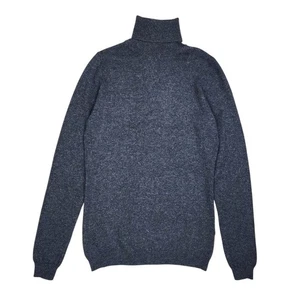 Uniqlo Kaschmir Rollkragen Pullover In Dunkelgrau Größe S - Bild 1 von 15