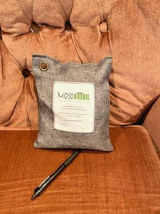 NEU GROSS - 500g AUFLADBAR 100% AKTIVKOHLE BEUTEL - GERUCHSABSORBER, REINIGENDES MOSO - Bild 1 von 3