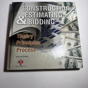 Construction Estimating & Bidding Theory,Principles,Process Book SEE NOTES - Imagen 1 de 10