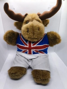 Plüsch Elch mit Union Jack (England) - Bild 1 von 1