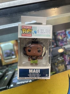 Funko Pocket Pop Schlüsselanhänger Disney Moana Maui Viny Figur Geschenk Spielzeug Neu im Karton. Rarität - Bild 1 von 6