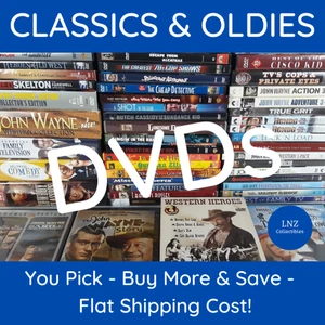 Classics & Oldies DVDs - Western Comedy Family Movies 1920s-70s *You Pick- READ* - Picture 1 of 70