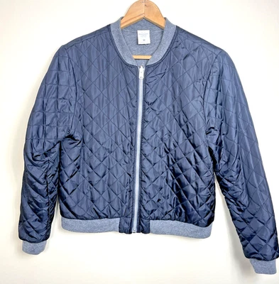 De Colección Y2k Abercrombie Fitch Reversible Acolchada Sudadera Chaqueta Bomber Foto 1 de 4