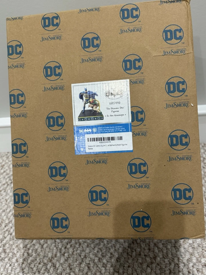 Nuevo sellado DC Comics por Jim Shore Batman y Robin The Dynamic Duo Foto 1 de 1