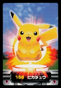 LP - Pokemon Japanese Pikachu #156 Zukan Carddass Advanced Generation - Picture 1 of 2