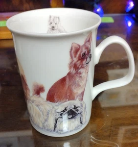 Roy Kirkham Dogs Galore Becher Fine Bone China England - Bild 1 von 7