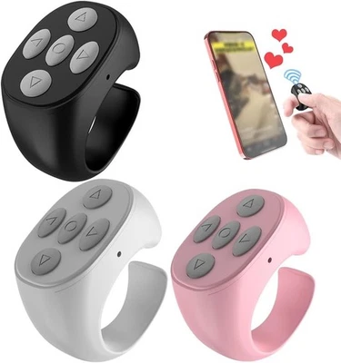 TikTok Bluetooth Remote Control - Scrolling Ring for TikTok Page Turner UK