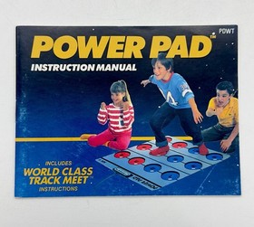 MANUAL ONLY Nintendo NES Power Pad PDWT GUC SHIPS FREE NO TRACKING