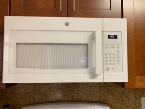 GE JVM3160DFWW 1.6 Cu. Ft. White Over-the-Range Microwave - Picture 1 of 3