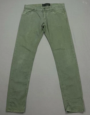 DOLCE&GABBANA JEANS - GREEN DENIM - Men's Size IT 50 - 35" Waist - Leg 34" - Image 1 of 4