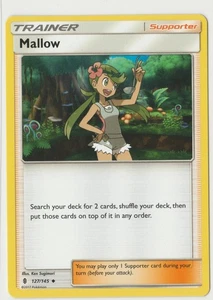 Pokémon Mallow Guardians Rising 127/145 Poco Común EN Entrenador Apoyador - Imagen 1 de 2