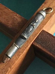 Ancien Porte Crayon à Papier Notre Dame de Lourdes de Châtelaine - Picture 1 of 3
