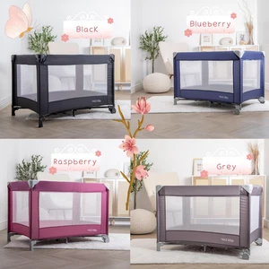 New Foldable Travel Cot AND Mattress Portable Baby GRACE, REDKITE MAMAS & PAPAS# - Picture 1 of 47