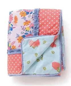 Manta de fresa floral Matilda Jane Going Together nueva en bolsa - Imagen 1 de 4