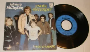 NOEL INTERDIT 45 tours JOHNNY HALLYDAY - Bild 1 von 2