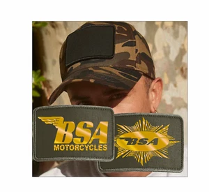 Nueva Gorra de Béisbol Intercambiable BSA Motociclista Logo Calidad Premium - Imagen 1 de 8