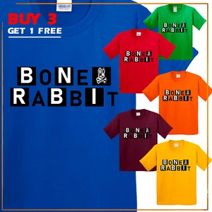 Bone Rabbit Hamming Sarcastic Funny Kid's T Shirt Novelty Graphic USA Gift Tee - Picture 1 of 13