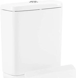 Swiss Madison Calice 0.8/1.28 GPF Dual Flush Tank Only , White - Picture 1 of 3