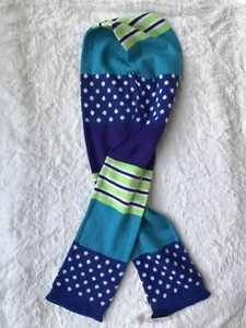 Brand New! Girls Justice Knit Scarf, Blue - Picture 1 of 3