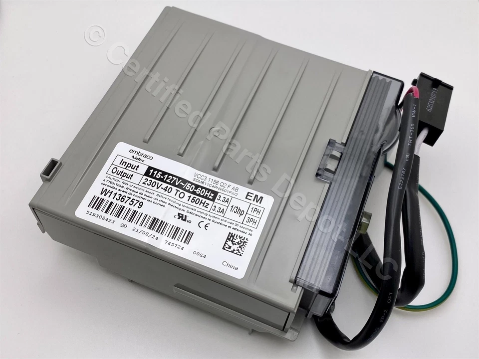 Brand New OEM Whirlpool Refrigerator Inverter Board W11367579 / W11567494 - Image 1 of 1