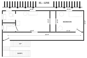 12 Angry Men Apartment Exhibit Floor Plan Diagram Art Poster Print XL - Picture 1 of 4