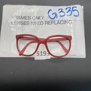 Cats 1000 ~ RAY-BAN/B&L ~ RUBY RED ~ NYLON ~ G335 Rare Frames - Picture 1 of 7