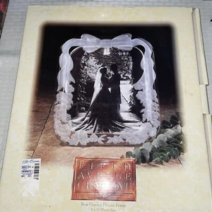 Fifth Ave Crystal Renaissance Picture Frame Holds 8" x 10" Picture “As Is” - Picture 1 of 4