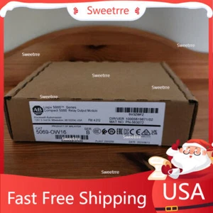 New Sealed AB 5069-OW16 Compact 5000 Relay Output Module PLC - Picture 1 of 7