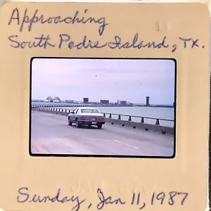 T054_034 35mm Slides 1987 TX South Padre Island on the Gulf of Mexico (3) - Picture 1 of 3