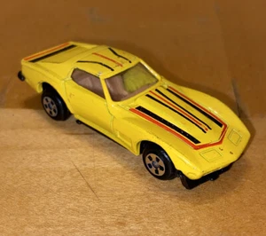 Vintage Yatming Chevrolet Corvette Stingray Die Cast Car Rare Original Old Car + - Picture 1 of 7