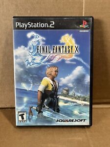 PS2 - Final Fantasy X 10 - Black Label - No disc- Playstation