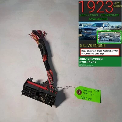 ⭐⭐OEM 2007-2009 CHEVROLET AVALANCHE CAJA DE FUSIBLES CONECTOR MOTOR C P263⭐⭐ Foto 1 de 2