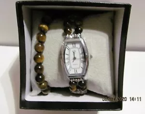 Gold Coast Uhr und Perlenarmband Set - Neu in Box - Bild 1 von 6