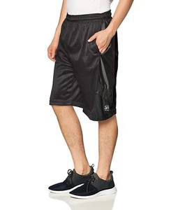 Men's Athletic Gym Mesh Shorts with Pockets Lightweight Quick Dry Breathable ... - Picture 1 of 4