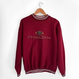 Unisex Vintage Años 90 Peachtree Country Club Cuello Redondo Auténtica Sudadera de Golf - Imagen 1 de 20