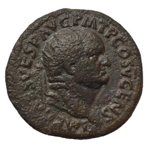 Vespasian 69-79AD. AE Dupondis. Rome. Felicitas - Picture 1 of 3