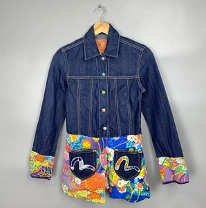 EVISU Japan Lot 3520 Denim Long Button Ups Women's Size S - Picture 1 of 12