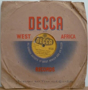 GHANA 78 RPM HIGHLIFE BROADWAY DANCE BAND ABOA KOKOSEKYI HEAR - Picture 1 of 1