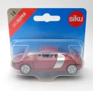 SIKU 14 Audi R8 Spyder pinkish red 1:55. metal. blister card. Germany 1430 - Picture 1 of 1