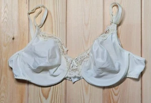 Reggiseno vintage Vanity Fair avorio bordo pizzo ferretto 38B 75-002 38B - Foto 1 di 4
