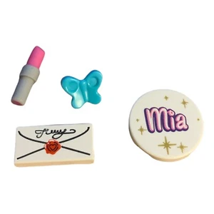 lot of 4 assorted Lego Friends accessories -Mia- lipstick -combined ship (LGF27) - Picture 1 of 1