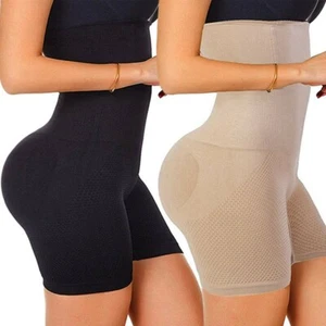 Women Tummy Control Shapewear High Waist Body Shaper Shorts Slimming Panties - Picture 1 of 14
