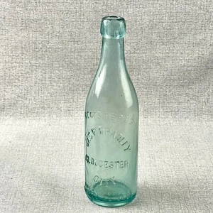 Botella de soda Jas F. Bradley Gloucester City Nueva Jersey Nueva Jersey Blob Top - Imagen 1 de 10