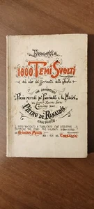 Giovanni Mosca 1000 TEMI SVOLTI - CORBACCIO 1934 - Foto 1 di 7