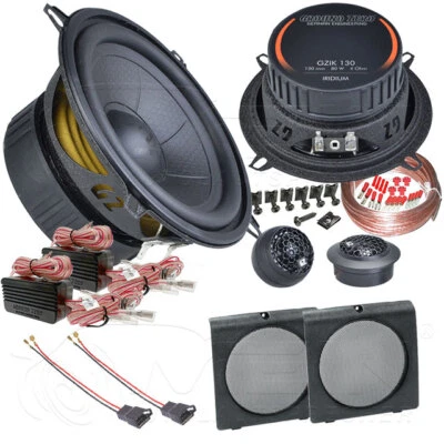 GROUND ZERO LAUTSPRECHER für VW GOLF II / 2 1983-1992 Front Vorn Tür 140W #AO5K - Bild 1 von 4