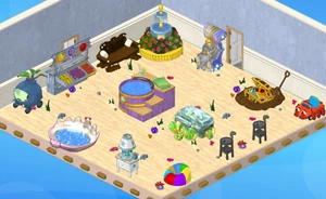 Articles promo virtuels Webkinz - chalets, lits, véhicules, fontaines, etc. (CHOIX 2) - Photo 1 sur 4